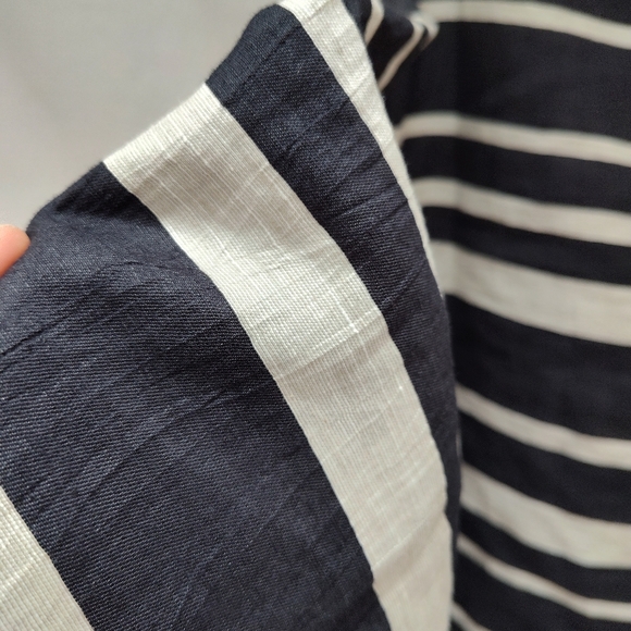 NEW Alembika striped blazer jacket 2X 3X plus size linen cotton new summer - Picture 13 of 13